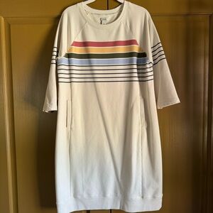 LL Bean Sweatshirt Dress — Size Medium — EUC